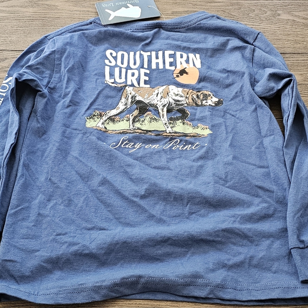 New Southern Lure Southern Lure Blue Long Sleeve Shirt
